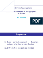 Cours - Info Appliquée - À La Gestion