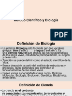 El método científico en la biología y la vida diaria