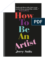 How To Be An Artist: The New York Times Bestseller - Art Books