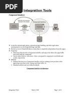 Integration Tools: Component Interfaces