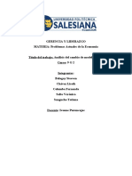 Análisis Del Cambio de Modelo Estatal