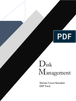 Mariam Yasser (ERP) OS Disk Management 