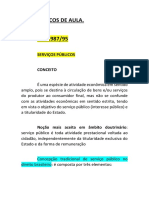 Serviços públicos: conceito, princípios e classificação