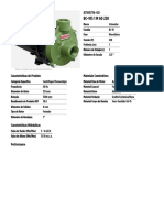 BC-91S 1 M 60 220: Características Do Produto Materiais Construtivos