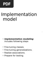 Implementation Model: Vinay Kumar Singh Mca B6