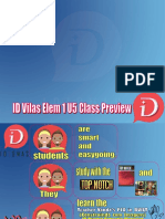 ID Vilas Elem 1 U5 Class Preview