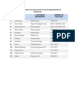 Directorios de Medios de Comunicación