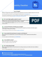 Webmaster Checklist