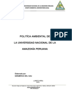 Politica Ambiental para Difusion Web