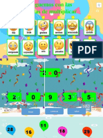 Juego para Practica Las Tablas de Multiplicar