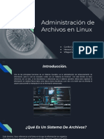 AdministraciónArchivos Linux