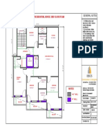 Fatehdarwaza Residential House 2Nd Floor Plan: General Notes