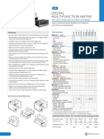 Digital Multifunction Meter: Parameters