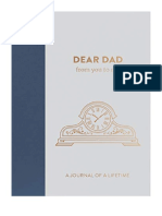 Dear Dad, From You To Me: Timeless Edition - Diaries, Letters & Journals