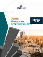 Inei 2019 Estructura Empresarial