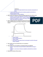 Exam 1 Review: Passive Membranes and Action Potentials