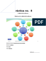 Práctica No8 Calidad del software_isc