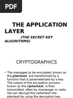 The Application Layer: Algorithms)