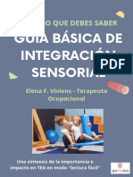 Guía básica de Integración Sensorial en TEA