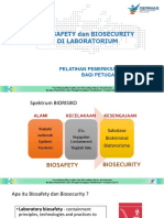 MI 1. Biosafety Dan Biosecurity Di Laboratorium Dan APD