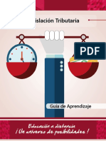 Guía de Aprendizaje de LEGISLACIÓN TRIBUTARIA