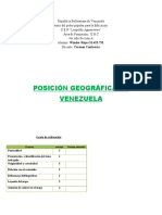 Posicion Geografica de Venezuela