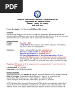 American International University-Bangladesh (AIUB) Department of Computer Science Software Quality and Testing Fall 2021-2022