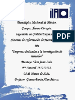 Empresas Dedicadas A La Investigación de Mercados.