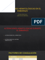 Alteraciones Hematológicas en El Embarazo PDF