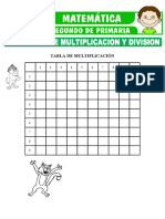 Ejercicios de Multiplicacion y Division para Segundo de Primaria