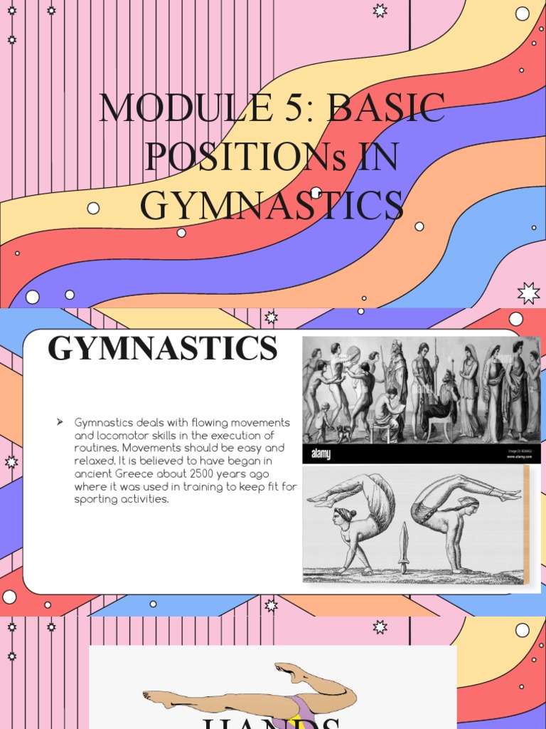 Basic Positions in Gymnastics An Illustrated Guide to Fundamental