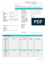 I. Personal Particulars: Ii. Family Details