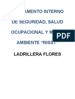 Anexo 9 Reglamento Interno de Seguridad y Salud en El Trabajo