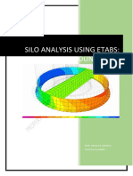 Silo Analysis Using Etabs: Inverted T Foundation: Engr. Angelo B. Amargo Structural Consultant