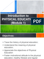 Introduction To Physical Education (Module 1)
