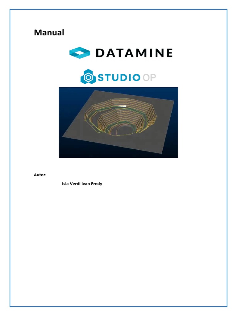 Manual de Datamine Studio OP | PDF | Informática
