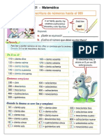 Matemática 23 - Lectura y Escritura de Números Hasta El 999