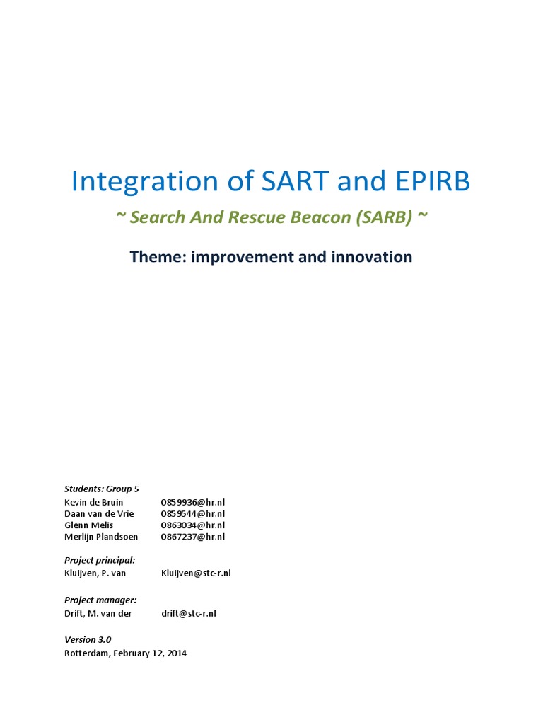 Search and Rescue Beacon Descargar gratis PDF Radar