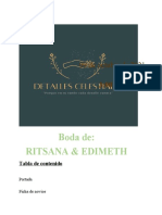 Boda de Ritsana & Edimeth: Presupuesto