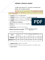 NV Donnees Statistiques Frequence Moyenne