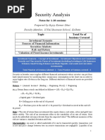 Security Analysis 1 To 30 Consolidated