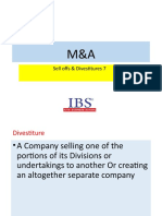 MA Sell offs  Divestitures 7