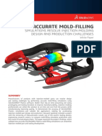 Accurate Mold Filling For Plastic Injection Parts Using SOLIDWORKS Plastics