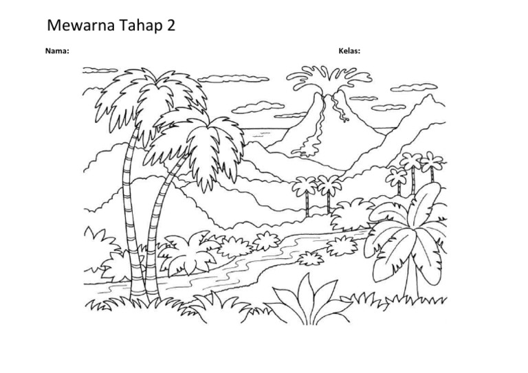 Langkah-langkah Dasar Mewarna untuk Anak Kelas Dua | PDF