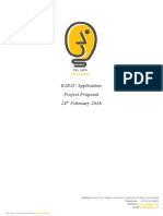 B2B2C Application Project Proposal 24 February 2018