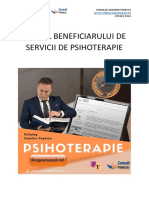 Ghidul Beneficiarului de Servicii de Psihoterapie-psiholog Dumitru Popescu