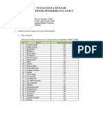 Tugas Statistik.M.ridho Nugroho (NIM A3K020016) - Muhammad Ridho Nugroho