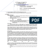 Module 2 Functions of The Playing Field