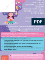 Mengajar Kelompok Kecil dan Perseorangan dalam PKR