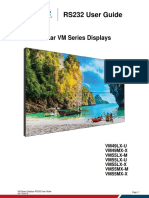 RS232 User Guide: Planar VM Series Displays